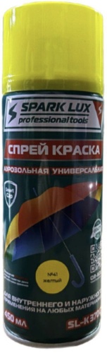Spark Lux краска SL-K370G тон желтый, 450 мл