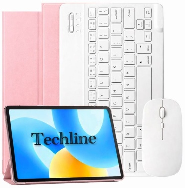 Чехол Techline для Apple iPad Pro 13 (2024) 13 дюйм розовый
