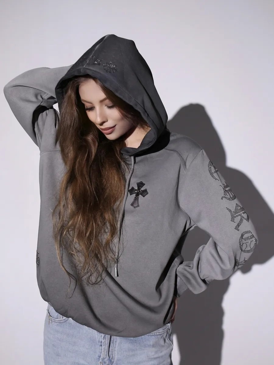 Толстовка Mink серый