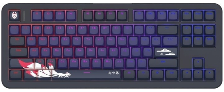 Клавиатура Red Square Alumix TKL Classic Kitsune RSQ-20051 черный