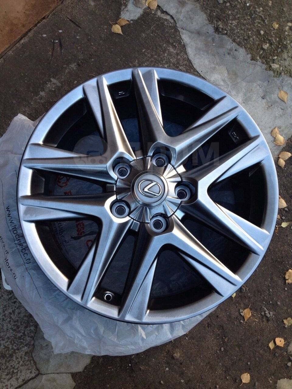 Rainbow LEXUS 499 8.5x18/5x150 D110.2 ET40 4 диска графит