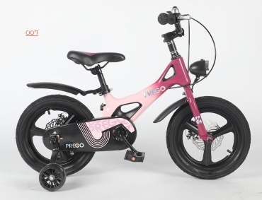 Велосипед Prego 007 16 размер от 4-6 лет 2025 16 дюймов розовый