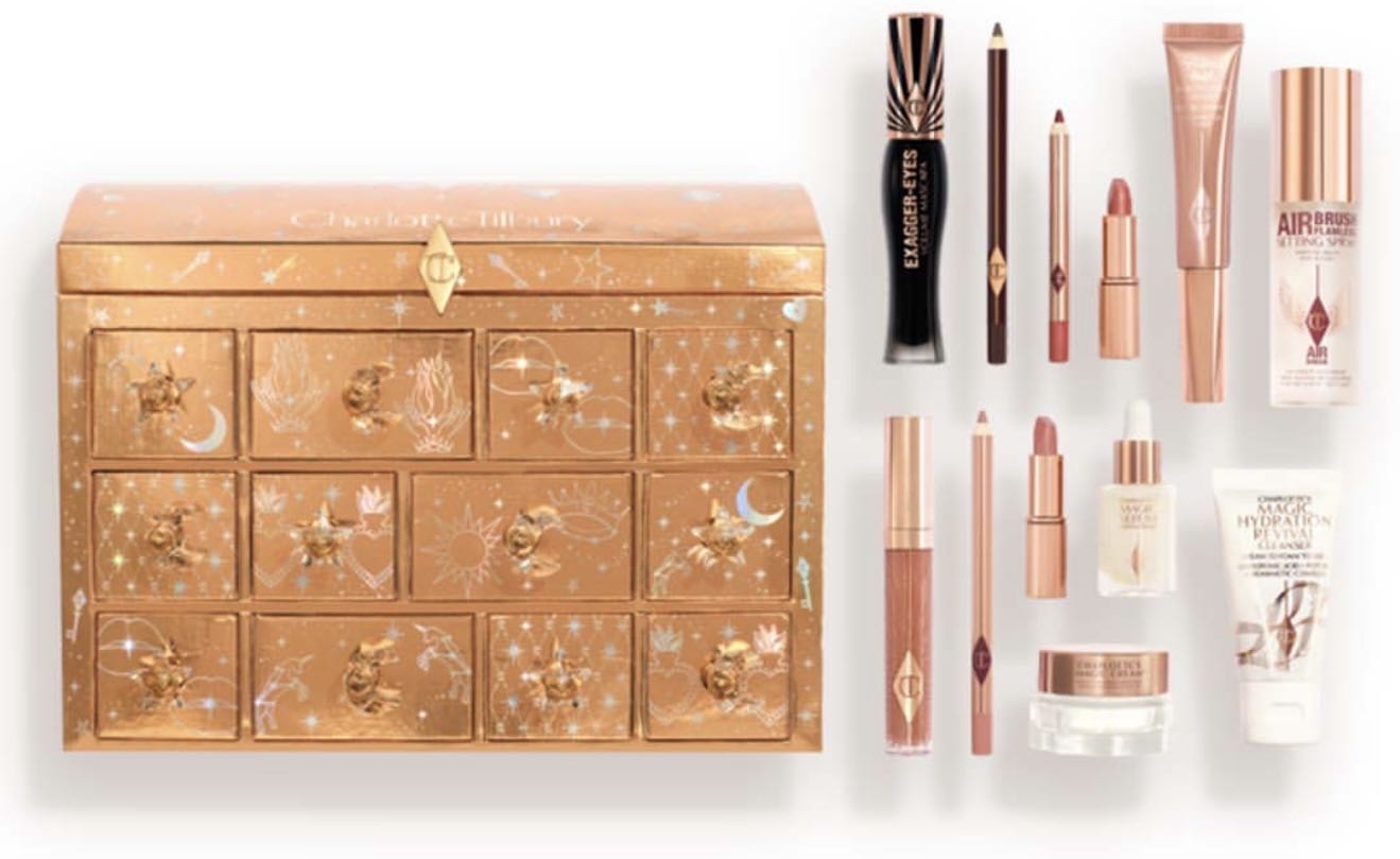 Charlotte Tilbury 12 Door Beauty Advent Calendar 2025y адвент календарь для женщин