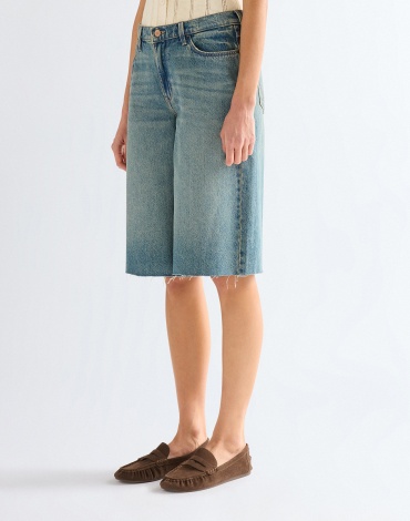 Джинсовые шорты Wrangler синий
