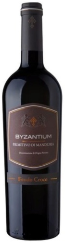 Вино Tinazzi Feudo Croce Byzantium Primitivo Di Manduria DOP сухое красное 14% 0.75 л