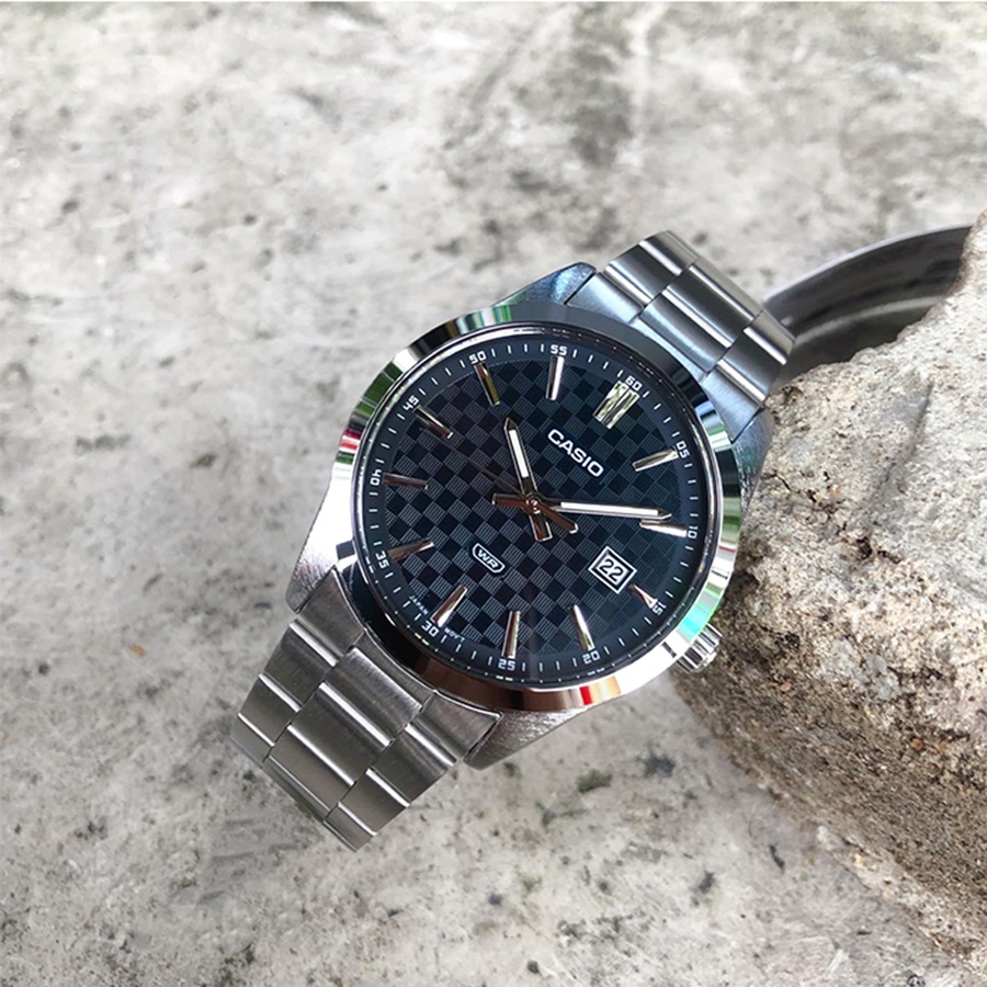 Кварцевые CASIO MTP-VD03D-2AUDF нержавеющая сталь