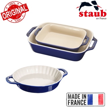 Staub форма Ovenware Dark Blue, керамика