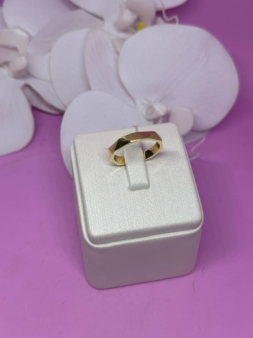 SAR JEWELRY К-21_023_6114_18 размер 18 вес 3.3 г золото, без вставок
