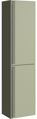 Шкаф-пенал навесной Aqwella PUR0535SH, 35x25x140 см, зеленый