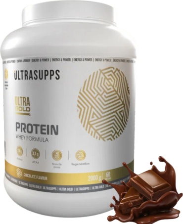 Протеин UltraSupps Ultra GOLD Protein шоколад 2000 г
