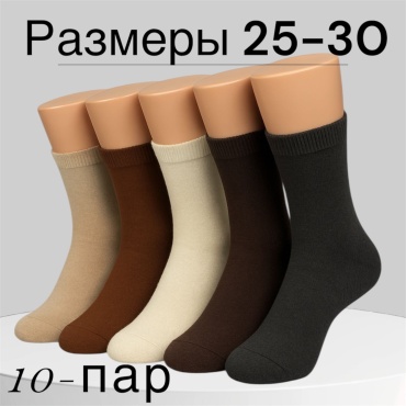 Носки QONYRAT QoNG6900.135. 10 пар мультиколор 25-30