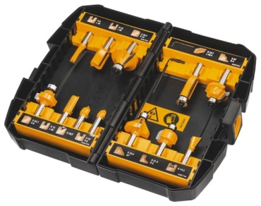 DeWALT набор фрез 12 шт. арт DT90016-QZ