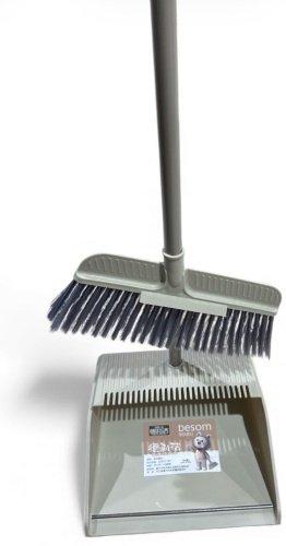 Home Deluxe веник с совком Home-30302 90 см