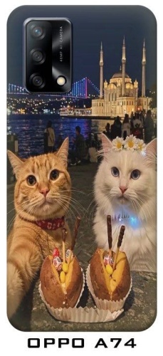 Чехол для OPPO A74 рисунок