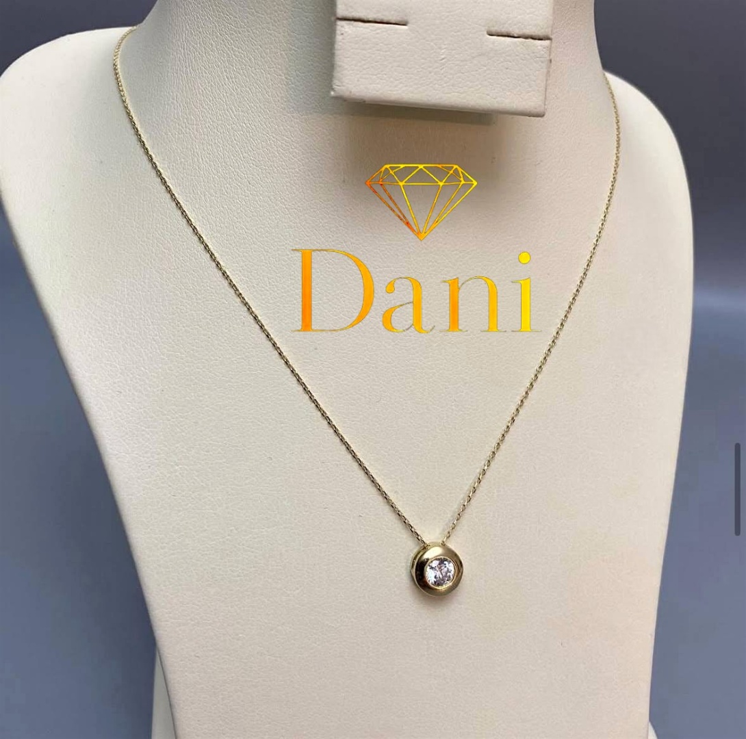 Dani DANI-B-S-SEP-008 длина 50 см, вес 1.21 г золото, плетение якорное