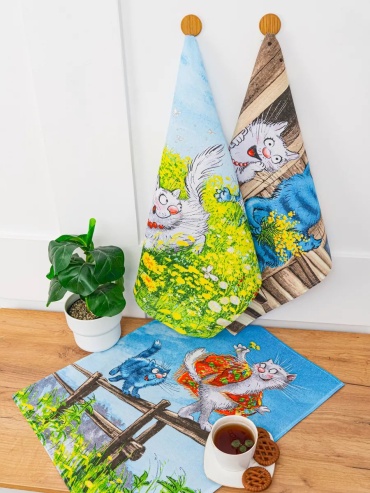Полотенце Doll Tall 60x45 см, хлопок, 1 шт,