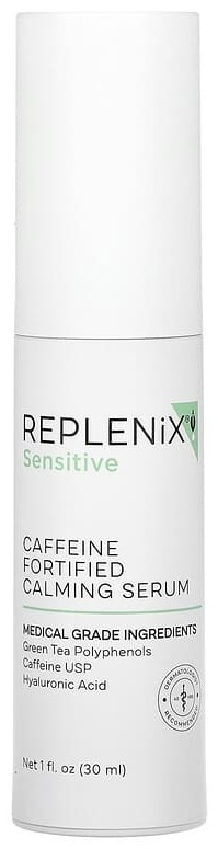 Replenix сыворотка Sensitive, успокаивающая сыворотка, с кофеином, без отдушки, 30 мл для лица 30 мл
