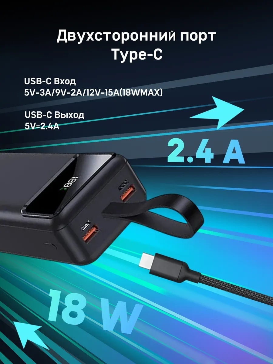 Powerbank повербанк 50000 — фото 4
