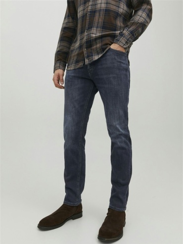 Джинсы зауженные Jack&Jones голубой