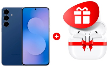 Samsung Galaxy S25 FE 5G 8 ГБ/256 ГБ синий + подарок