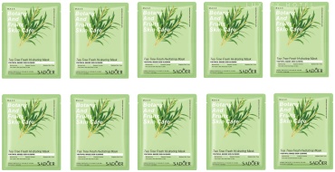 Маска для лица SADOER тканевая Botany Tea Tree 10 шт