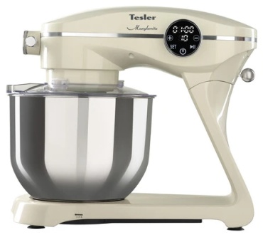 Тестомес Tesler KM-1860 бежевый