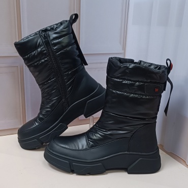 Дутики Fashion черный