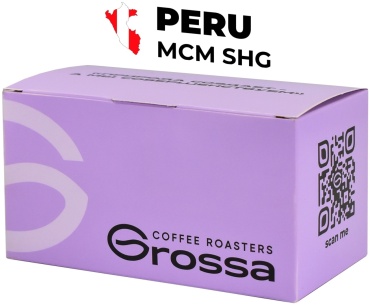 Кофе Grossa Peru MCM SHG зерновой 200 г