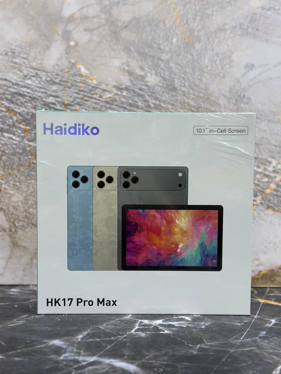 Планшет Haidiko HK 17 Pro Max 10.1 дюйм 16 Гб/1000 Гб черный, золотистый, оранжевый