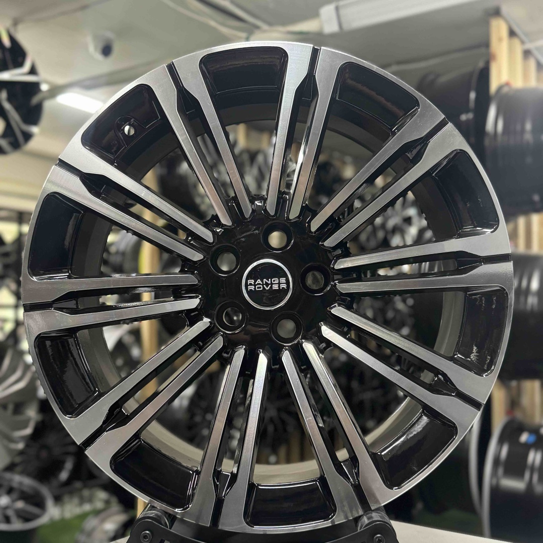 Wheels H 941 9.5x21/5x120 D72.6 ET49 4 диска черный, серебристый