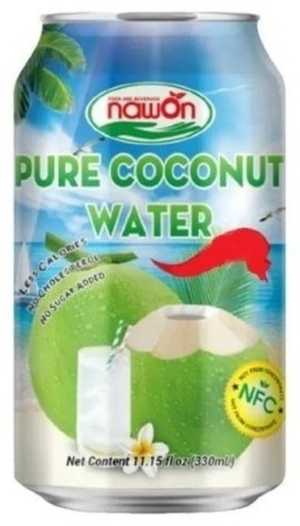 Nawon вода кокосовая кокос 0.33 л