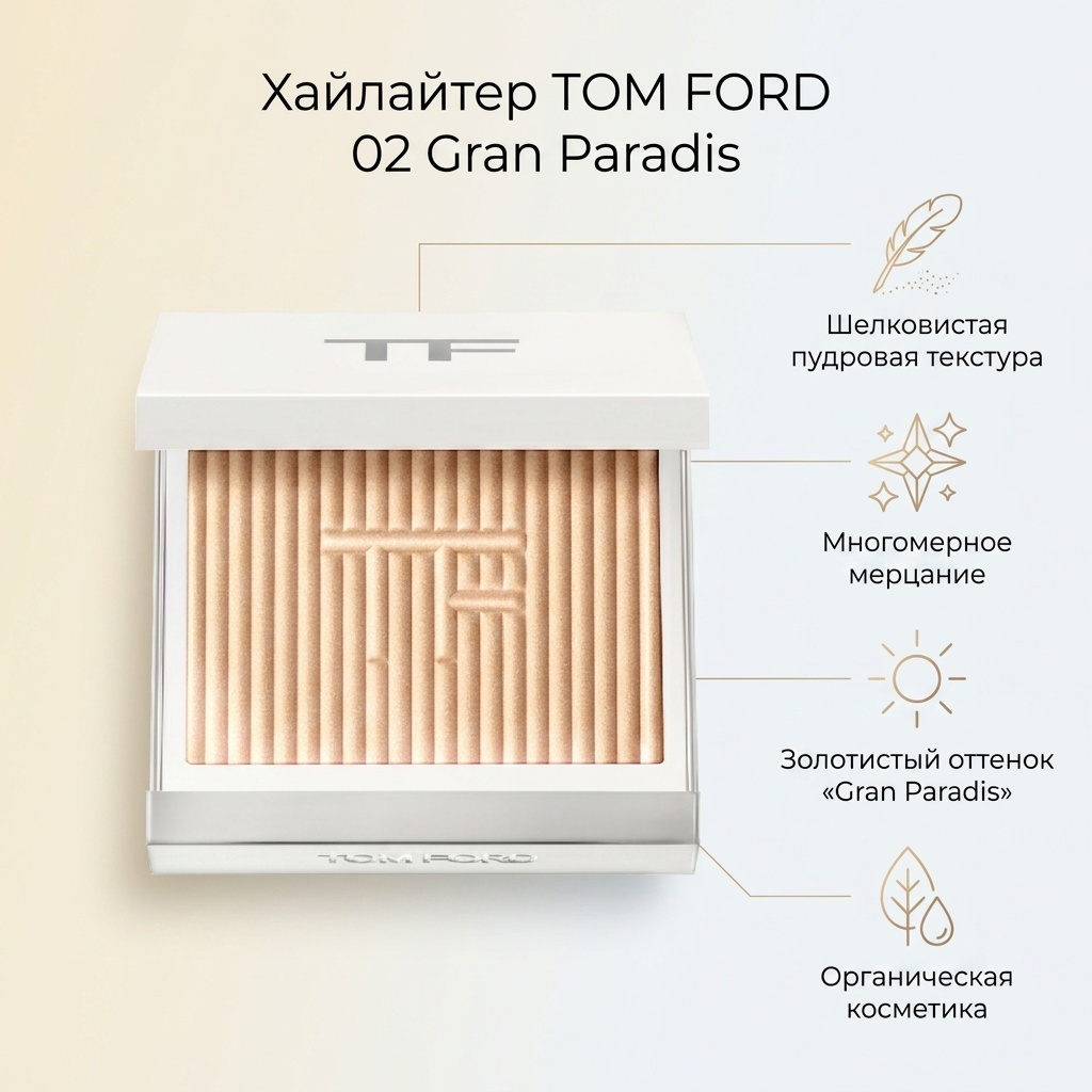 TOM FORD 02 Gran Paradis хайлайтер 02