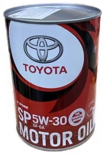 Синтетическое Toyota 5W-30 SP/GF-6A MOTOR OIL 5W-30 1 л