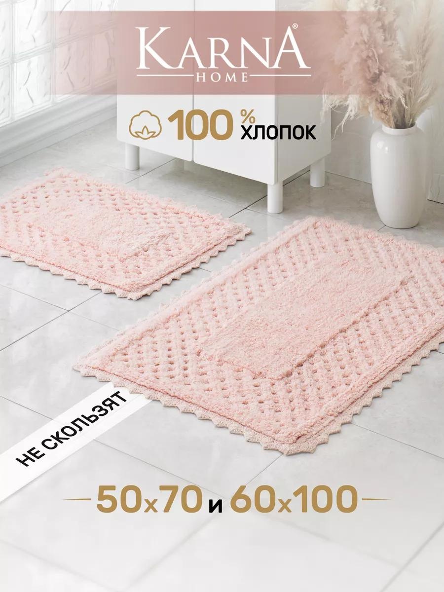 Комплект ковриков 2E5B4EA5ED46BE50 100x60 см, микрофибра