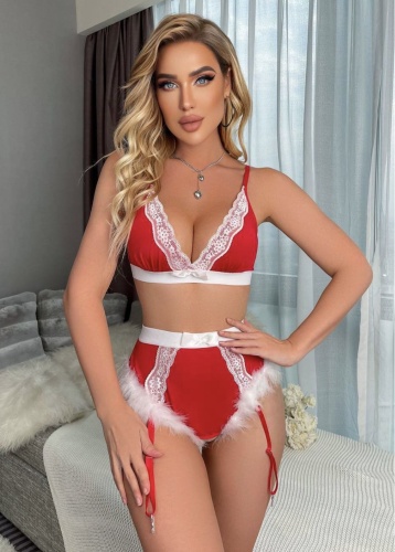 Комплект Sexy Body белый, красный