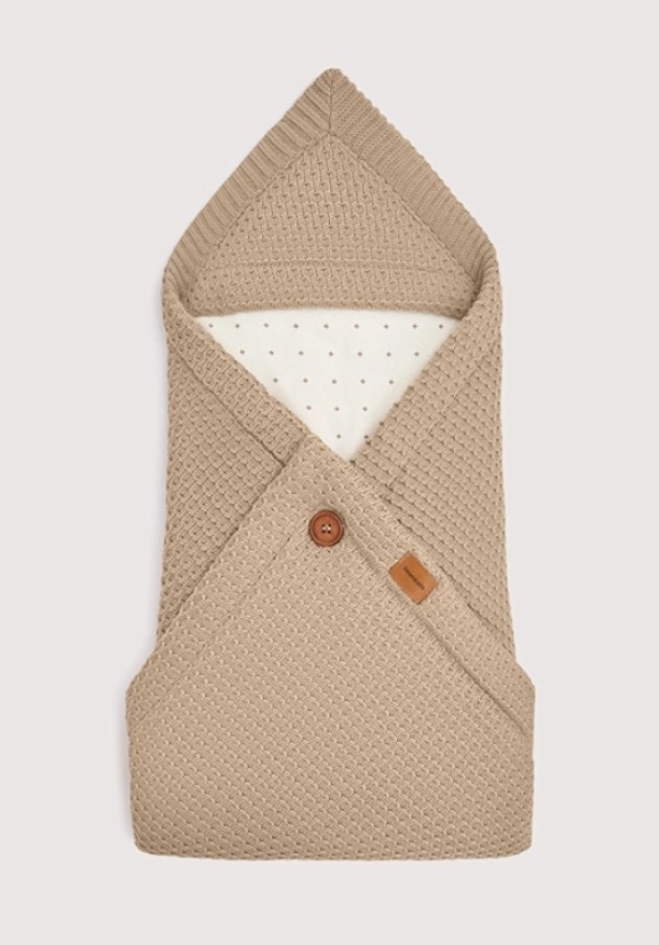 Конверт-одеяло Loomknits коричневый