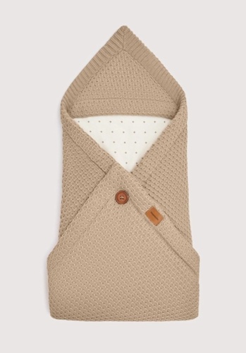 Конверт-одеяло Loomknits коричневый