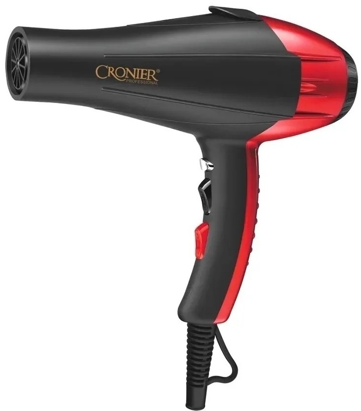 Cronier 695896 фен черный, красный