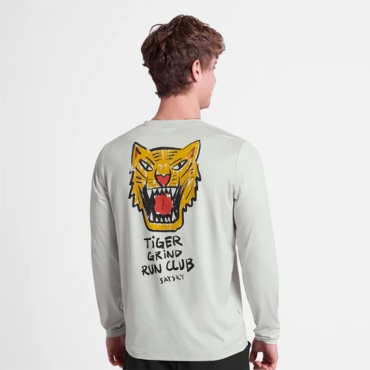 Лонгслив Saysky Tiger Pace светло-серый