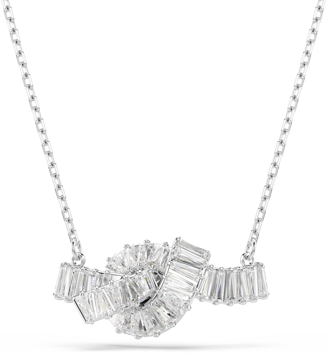 Цепь Swarovski длина 42 см ювелирный сплав кристаллы Swarovski