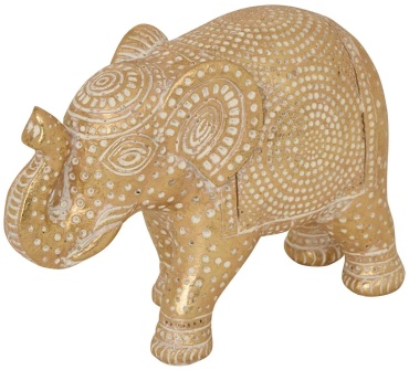 Atmosphera статуэтка Éléphant Gajah 11.5 см, полирезина