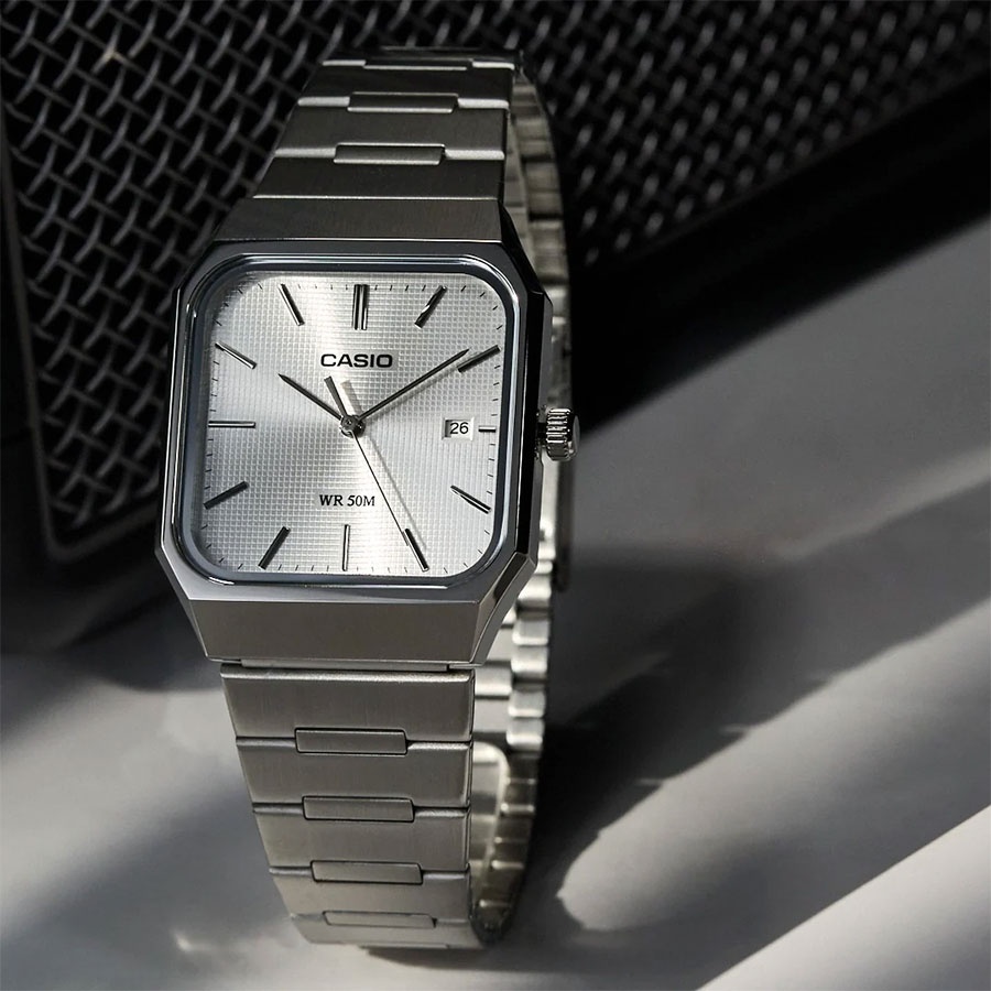 Кварцевые CASIO MTP-B185D-7AVDF нержавеющая сталь