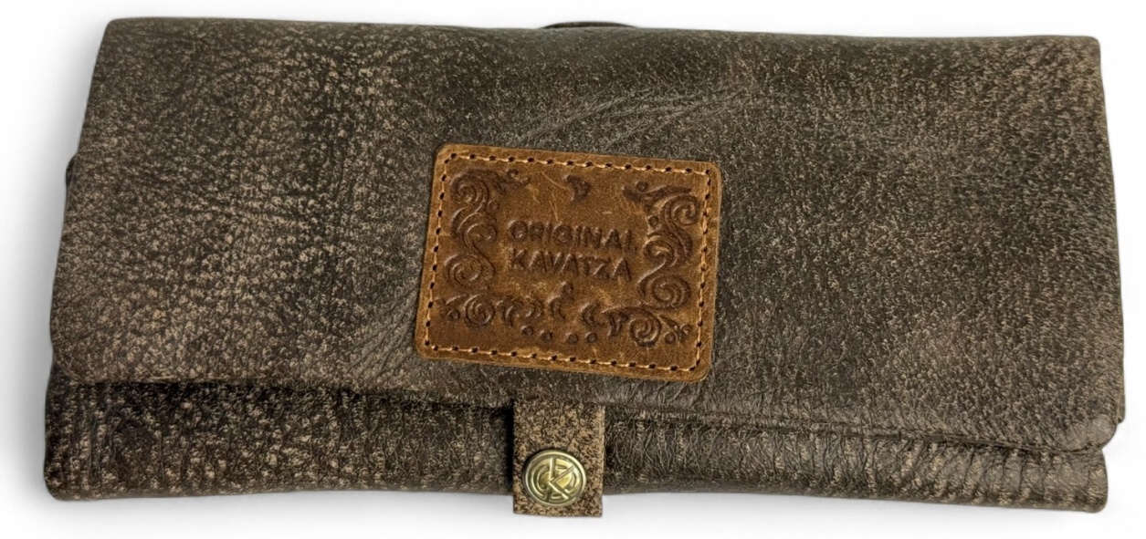 Кисет Kavatza Smooth Brown 8 x 16 см