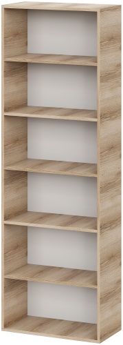 Стеллаж напольный GreenMebel СТЖ 20, 60x30x181 см, светло-коричневый