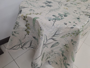Скатерть Евроуют 150x140 см, полиэстер, хлопок, тефлон, 1 шт