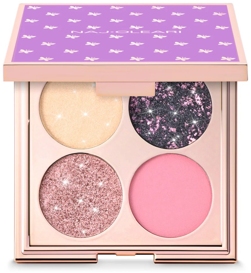 NAJ OLEARI тени прессованные Flying beauty eyeshadow palette Flying