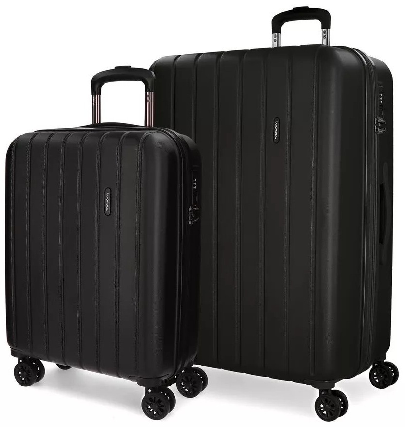 Чемодан Movom 252274326 пластик 81 л черный