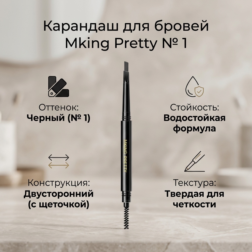 Mking Pretty карандаш Brow Pencil 1