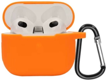 Чехол Tehnur для Apple AirPods Pro 3 оранжевый