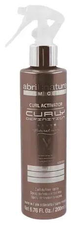 Abril et Nature Curl Activator Curly Definition для вьющихся и кудрявых волос спрей сильная фиксация 200 мл